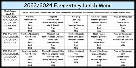 usd 267 lunch menu.